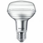 Philips LED 8W = 100W ES/E27 R80 Glass Reflector Spot, Warm White (non-dimmable)