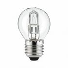 Luminizer 42W E27 Eco Halogen Golf Ball Bulb - 55W/60W Equivalent, Warm White 2700K, Dimmable