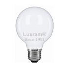 Luxram 40W 240V ES/E27 80mm Opal Globe