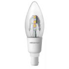 Megaman 143179 4W SBC/B15 LED Clear Candle, Sparkling Light Effect