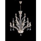 Diyas IL30381 Orlando Gold Plated Large 12 Light Pendant Light
