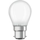 Osram LED Filament Golf Ball 4.5W = 40W B22d 470lm Warm White Dimmable