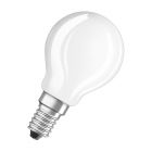 Osram LED Golf Ball Frosted 4W = 40W SES/E14, Cool White 4000K (non-dim)