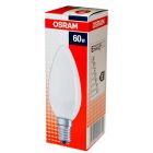 Osram 60W 230V SES E14 Dimmable 35mm Opal Candle
