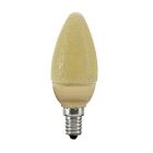 Paulmann LED 1.4W SES/E14 Ice Crystal Amber Candle, Warm White 2800K