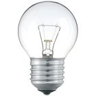 Philips 40W 230V ES E27 P45 Round Golf Ball Clear, Dimmable