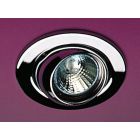 12v 50w Eyeball Downlight Chrome for 50mm Recessed Halogen Spot Lamp
