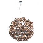 Dar Lighting RAW1264 Rawley 12 Light Ribbon Pendant Satin Copper