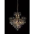 Diyas IL32056 Rosina French Gold/Crystal 7 Light Pendant Light