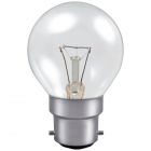 Bellight 25W 230-240V BC/B22 Clear Round Golf Ball