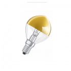 Osram 40W 240V SES/E14 Mirror Gold Crown Top Golf Ball Round 45mm