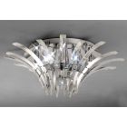 Diyas IL50442 Sinclair Polished Chrome 6 Light Ceiling Light