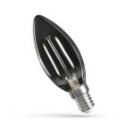 Spectrum LED Filament Candle Smoked Glass 2.5W SES/E14 Cool White 4000K