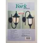 The York Range Black 100W E27  Up/Down Outdoor Lantern