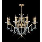 Diyas IL30228 Zinta French Gold 8 Light Pendant Light