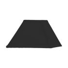 Interiors 1900 Rochamp Alice 14in Black Square Silk Shade