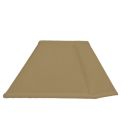 Interiors 1900 Rochamp Alice 9in Honey Square Silk Shade