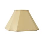 Interiors 1900 Rochamp Katrina 16in Honey Square Cut Corner Silk Shade