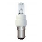 Small Bayonet SBC B15d to G9 Adaptor with Thread for Covers with 25W Halogen