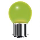 BELL 45mm Round LED 1W BC B22 Green