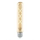 Vintage LED Tubular 185x30mm 4W ES/E27 Amber Tint Extra Warm White 2200K Dimmable