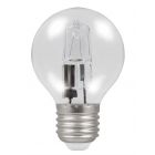 Lyvia 42W (55W) 630lm ES E27 Halogen Golf Ball, Warm White 2700K Dimmable