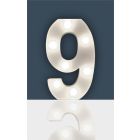 St Helens Home and Garden Battery Operated 3D LED Number Light - 9