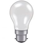 GE 40W BC/B22 230V Dimmable Opal GLS A55 Warm White