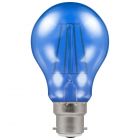 Crompton LED Filament Harlequin GLS 4.5W BC B22 Blue Coloured