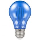 Crompton LED Filament Harlequin GLS 4.5W ES E27 Blue Coloured