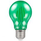 Crompton LED Filament Harlequin GLS 4.5W ES E27 Green Coloured