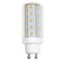 LEDMaxx Tubular LED T30 4W GU10 450lm Warm White 3000K