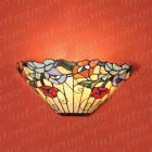 Ex-Display - Interiors 1900 T5W Meadow Wall Light Tiffany Shade