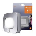 Ledvance LED Nightlight Nightlux Silver Tilt PIR Motion Sensor Battery Powered 3x AAA
