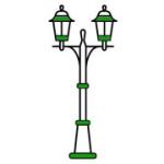 Category Full Height Lamp Post image