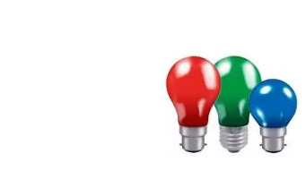 coloured bulbs